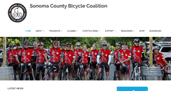 Desktop Screenshot of bikesonoma.org